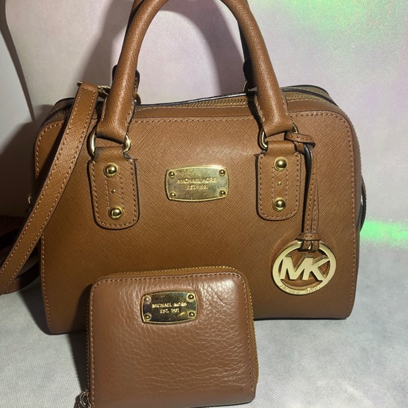 Michael Kors Handbags - AUTHENTIC MICHAEL KORS BAG & WALLET